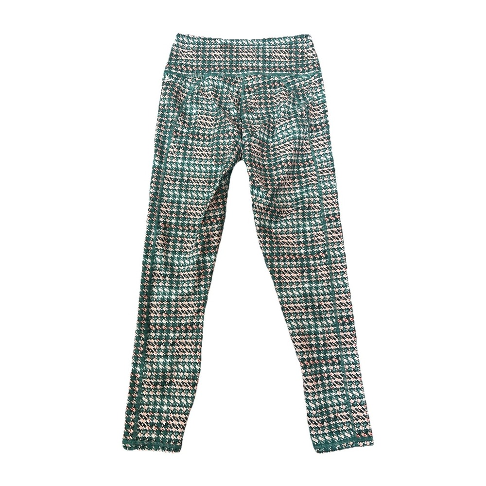 Fabletics Athleisure green pixelated high waist Size Small workout leggings - Picture 2 of 6